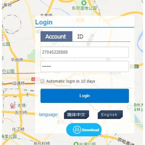 Ajoneuvo Auto Moottori GPS Tracker Seuranta Android IOS APP