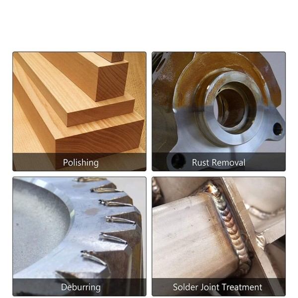Luft Bält Slip Slip Maskin Slip Maskin Band Slip för Air Kompressor Slipning Pneumatiskt Verktyg
