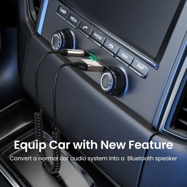 Bluetooth Aux sovitin langaton auto Bluetooth vastaanotin USB 3,5mm liitäntä ääni musiikki mikrofoni handsfree sovitin