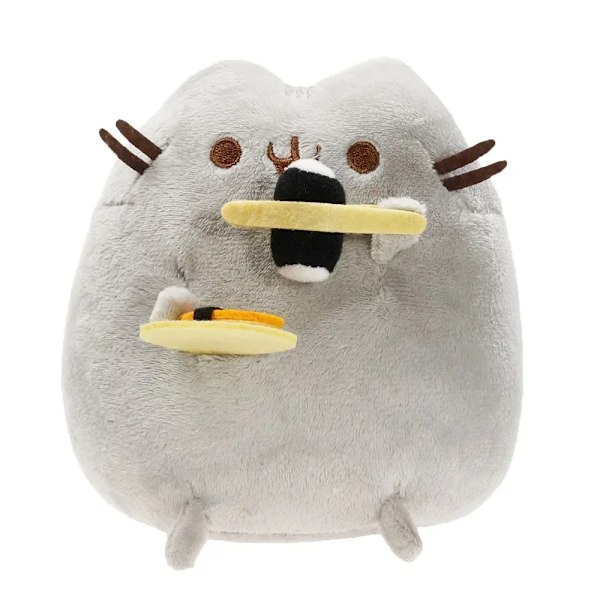 Katt stoppad leksak ny kawaii tecknad mjuk leksak ny söt släng prylar docka prydnader