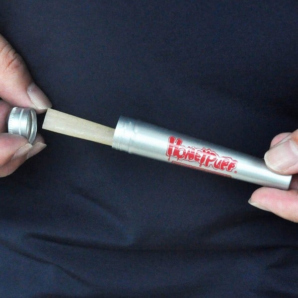 Metal Dåse Tube  Opbevaring Tube  Portable Stash Jar