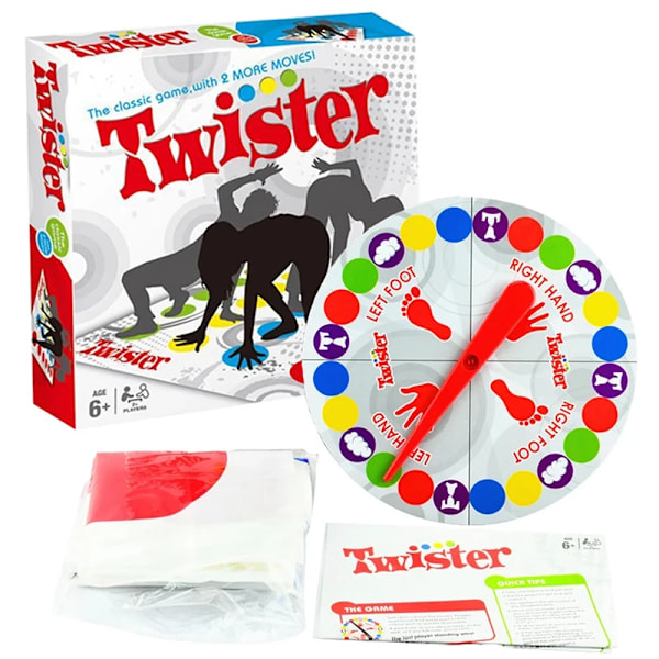 Familj Fest Spel Twister Spel Inomhus Utomhus Leksaker Spel Twisting Kroppen För Barn