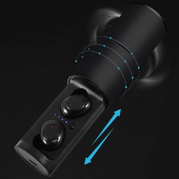 Bluetooth Headset 5.0 Mat Business Stereo Roterende Opladning Bin Trådløst Bluetooth Headset