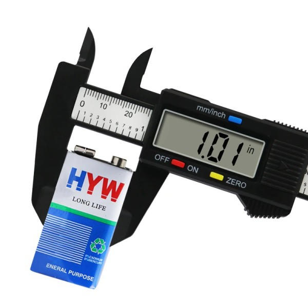 150 mm Elektronisk Digital Caliper Carbon Fiber Dial Vernier Caliper Måler Mikrometer Måle verktøy