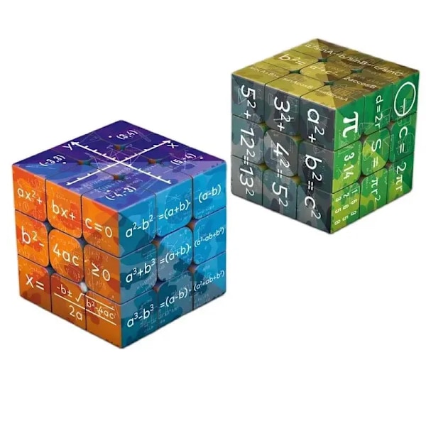 3x3x3 Magic Cube Pulma Math Kemia Elementti Magic Kuutio