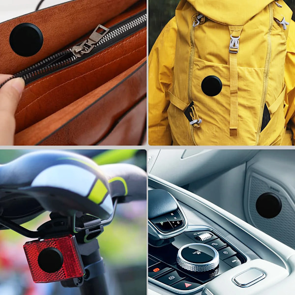 4 stykker Beskyttende cover etui til AirtTag GPS Tracker IP68 Vandtæt Stødsikker holder