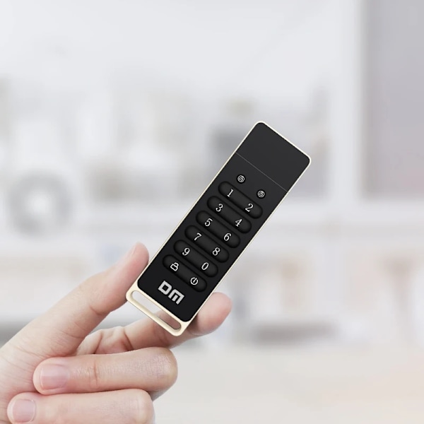 256-bitars Krypterad USB Enhet Lösenord Secure Flash Drive USB3.2 U Disk Support Reset/Wipe/Auto Lock Function