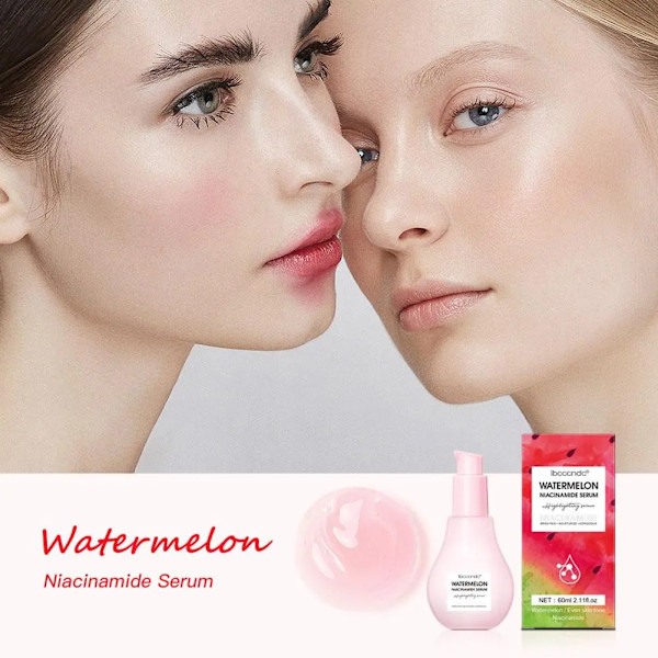 Vandmelon Glow Niacinamid Dew Drops Hydrating Serum Letweight Ansigts Serum Priming Væske Highlighter 60ml