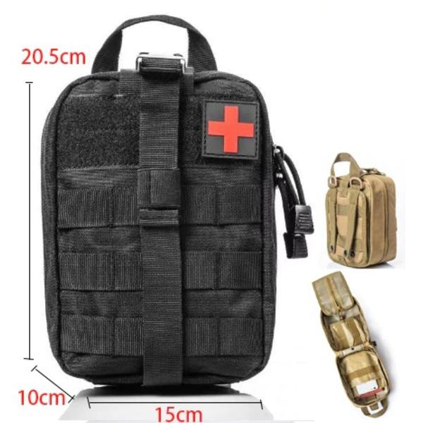Tactical Molle Pouch Medical EDC Taske Militær Udendørs Emergency Taske