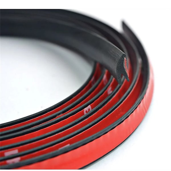Y Shape Auto Window Gap Protection Bil Sealing Strips Gummi