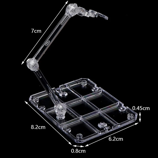 1 Set Action Figur Base Lämplig Display Stativ Bracket