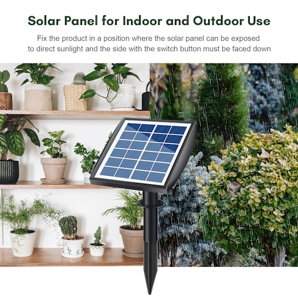 Sol Bevattning Solar Auto Bevattning System Soldriven Automatisk Dropp Bevattning Kit