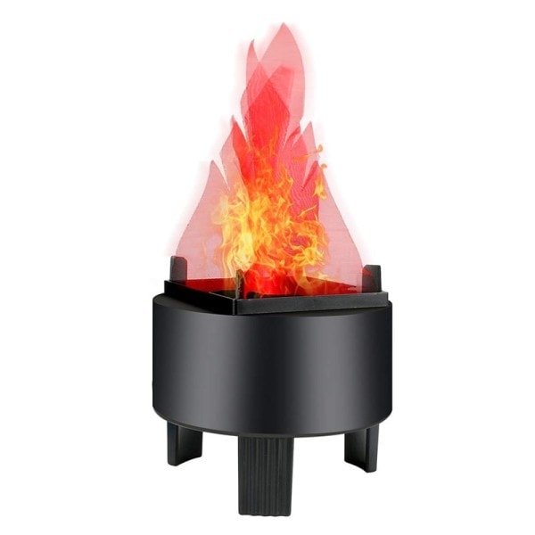 LED brann flamme effekt lys kunstig elektrisk flimmer bål lampe