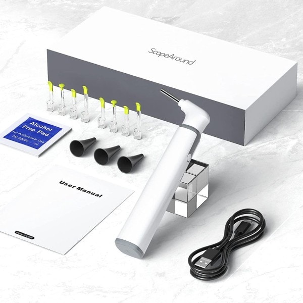 Øre Kamera Endoskop Trådløst Otoskop WiFi Ear Scope