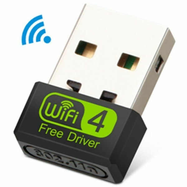 Mini WiFi Adapter USB Dongle Free Driver 150Mbps USB-A Network Card Ethernet Wireless