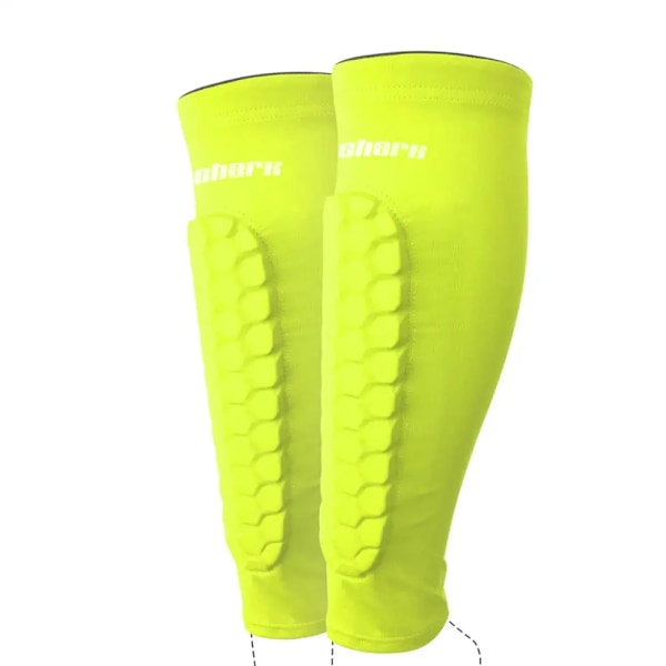 Krocksäker Barn Fotboll Shin Guard 1 Pair Set Fotboll Valvskydd
