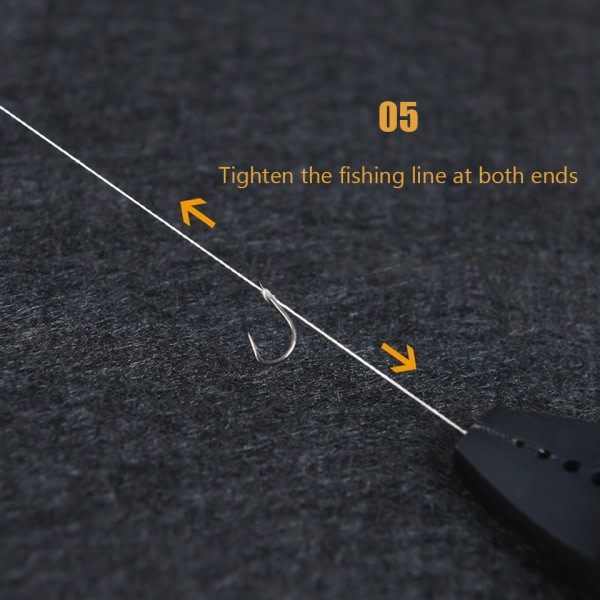 Elektrisk Hooking Device Line Automatic Fishing Line Winder Lure Fishing Hook Knyting Device