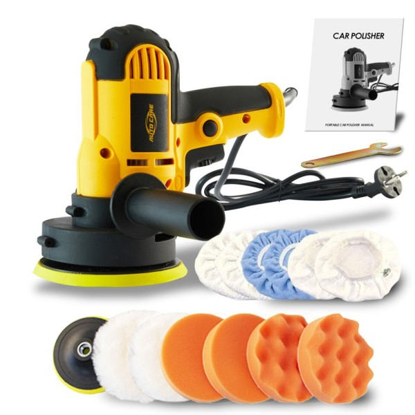 El Bil Polermaskin Maskin 3500rpm Auto Polering Maskin Slip Liten Bärbar Polering Vaxning Verktyg