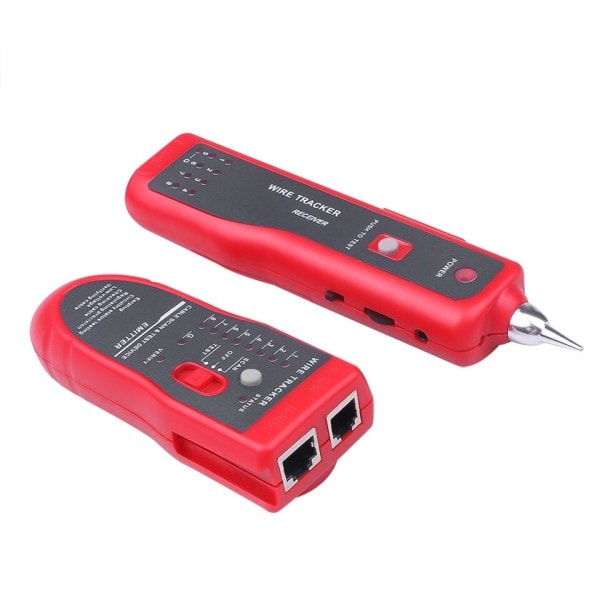 Ethernet LAN Netværk Kabel Tester RJ11 RJ45 Cat5 Cat6 Telefon Wire Tracker Tracer Toner
