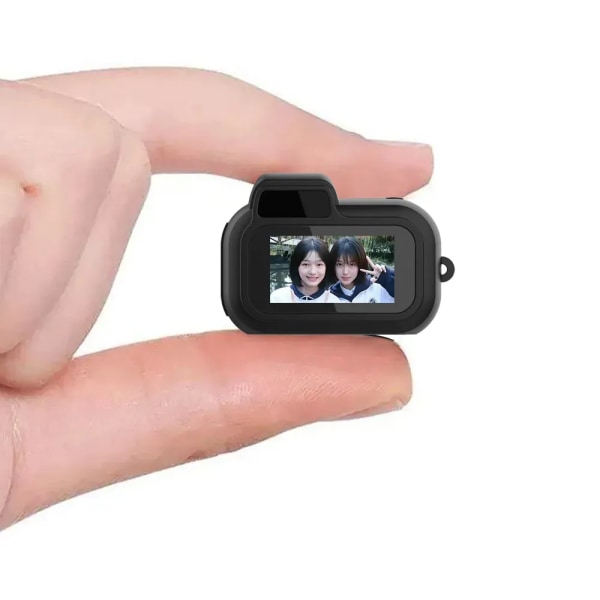 Monoreflexer Shaped Mini Kamera CMOS Inomhus Hem Utomhus 1080p Portabel Vintage Mycket Mycket Liten Mini Kamera