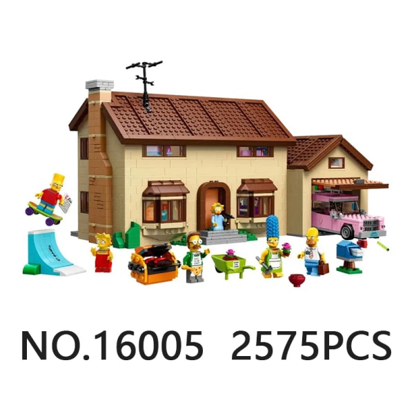 2575 bitar Byggnad block set barn leksaker för barn gåva modulär hus arkitektur pedagogiska tegelstenar