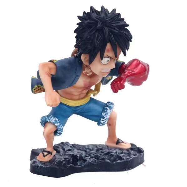 One Piece Figur GK Ape D Luffy Figurine PVC Handling Figurer Samling Modell Dukker Leker