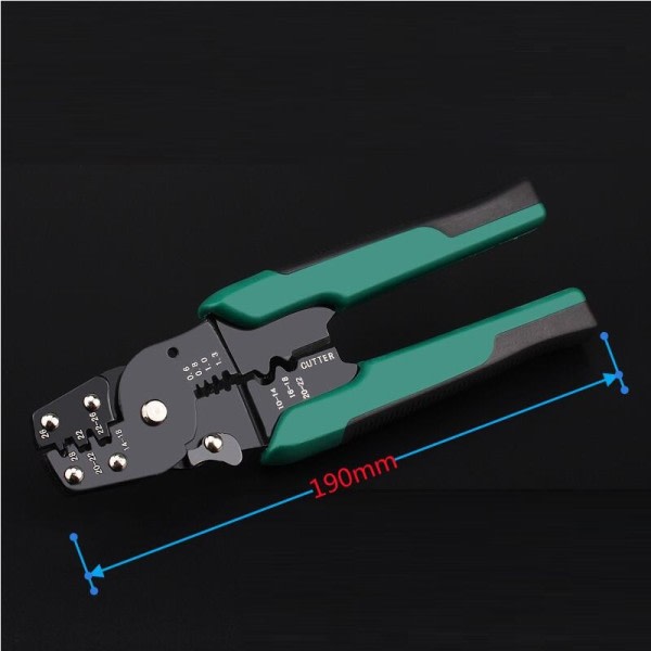 Tråd Avskiljare Verktyg Avisolering Tång Automatisk 0,08-10mm 32-7AWG Kutter Kabel Sax D3 Multitool