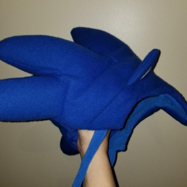Sonic the Hedgehog Mode Baseball Hatte Kasket Dreng Pige Tegnefilm Ungdom Justerbar Blå Flad model