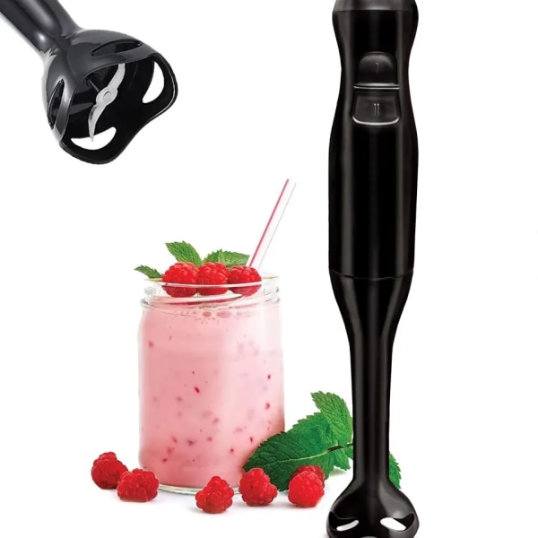Elektrisk Immersion Hand Blender Blandare Hackare Is Krossning 2-Speed Control En Hand Blandare