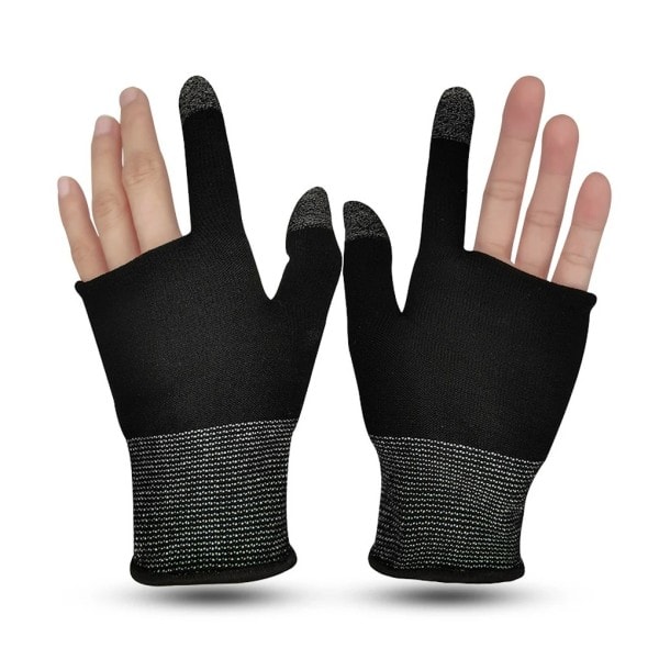 2 delar finger tumme ärm handskar för spelare icke repor