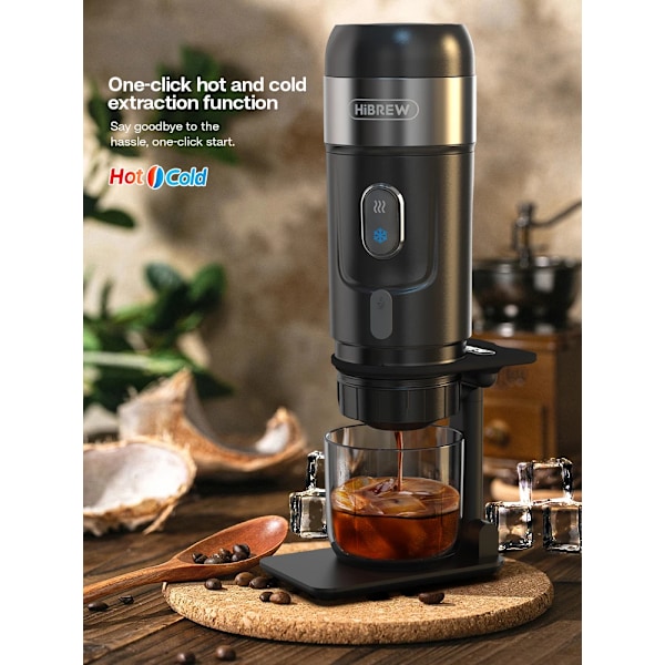 Bærbar kaffe maskin for bil & Hjem,DC12V  Expresso kaffe maskin