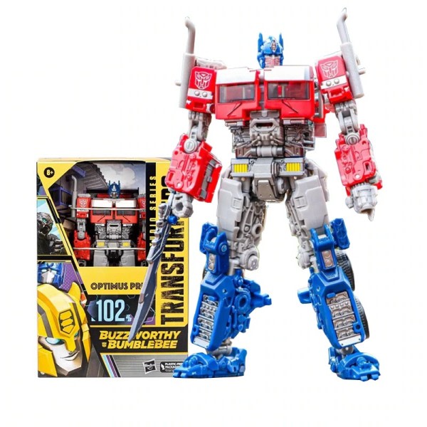 Transformers Studio Series Action Figuuri Voyager Class Optimus Prime Rise The Beasts Collectible Robot Figuurit