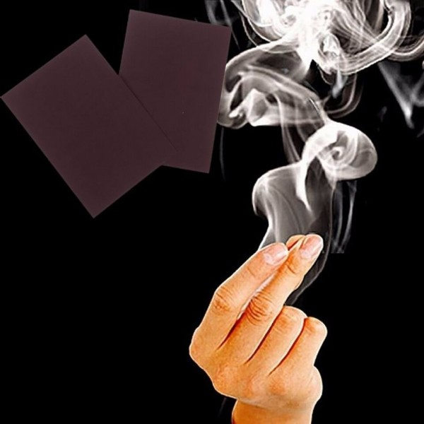 Cool CloseUp Magic Trick Finger Smoke Helvete Smoke Scen Stuffs Fantasy Props Coil Papper