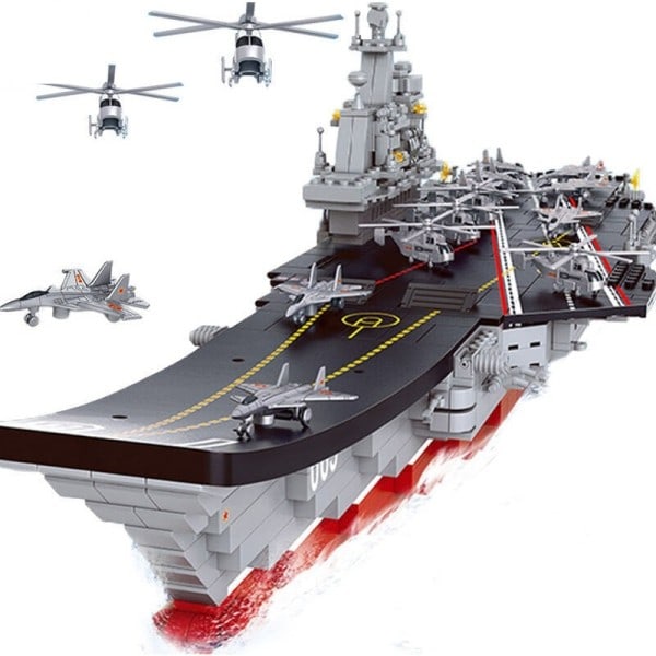 NAVY Militär Byggnad Klossar Set ARMY 1:450 Flygplan Cruiser Destroyer Chaser Krigsskepp