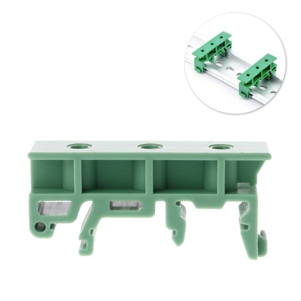 PCB 35 mm DIN skena montering adapter krets kort fäste hållare hållare klämmor