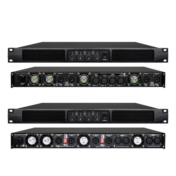 Digitaalinen Audio Teho Vahvistin Ammattimainen 4 Kanava 4x1650w Subwoofer Esivahvistin DJ Line Array Kaiutin Stereo Ääni vahvistin