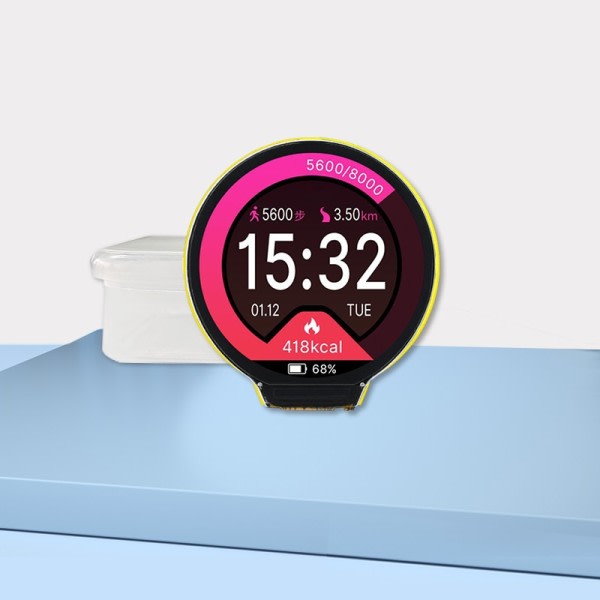 WIFI&Bluetooth kehitys levy IPS Smart näyttö näyttö 1,28 tuumainen IPS LCD TFT moduuli  kosketus