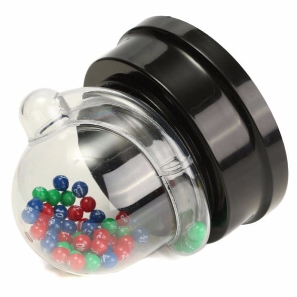 Sähkö onnen arpajaiset lelu numero poiminta kone mini arpajaiset bingo pelit Shake Lucky Ball