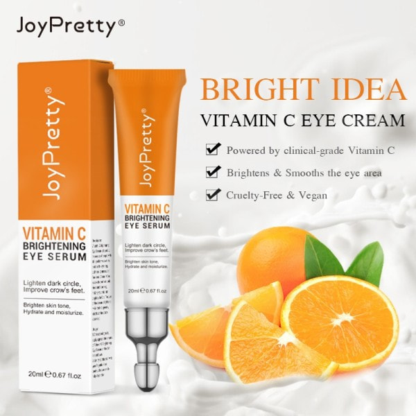 Vitamin C Ta bort Mörka Cirklar Ögonserum Ögon påsar Lift Firm Lysande Ögonkräm