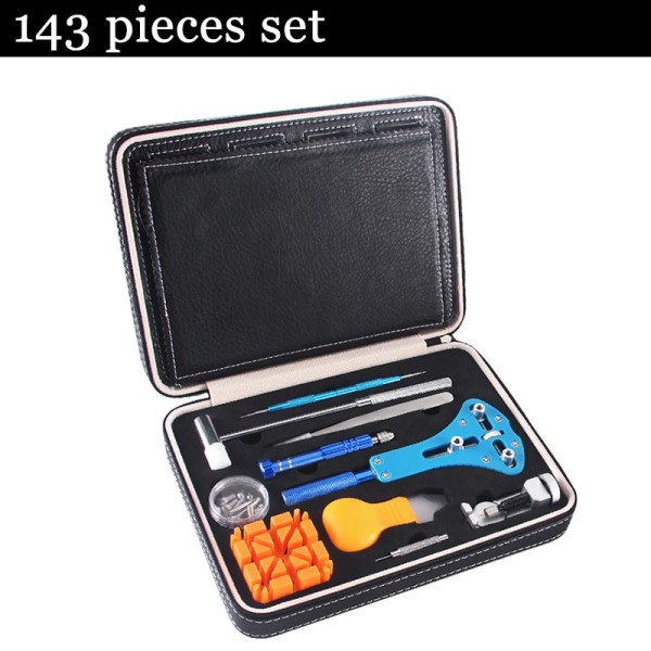 Klocka Reparation Verktyg Kit Armband Pin Remover Låda Klocka Movement Öppnare Fjäder Stång Bänd Klocka Batteri Byte Verktyg