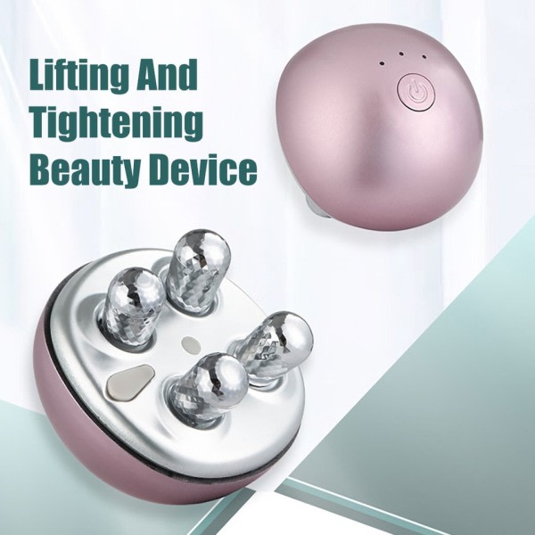 3D ansigtsbehandling rulle massage ansigtsløftning enhed hud opstrammende EMS mikro strøm stram hud massager