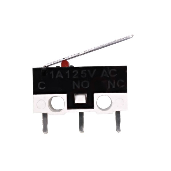 Micro Limit Switch 1A 125V AC Lever Part MK7 MK8 Limited 3D Printers Deler Mini Micro