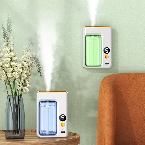50ml Desktop Aromaterapi Olie Diffuser Maskine USB Smart Air Purifier med Display