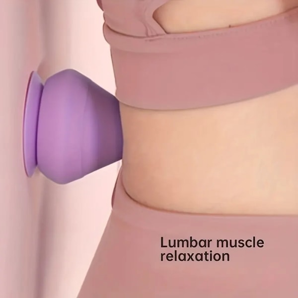 Vægmonteret Fascia Cone Multi-Function Sugekop Væg Massager Til Ryg Muskel Afslapning Arm Fod Massager Trigger Point