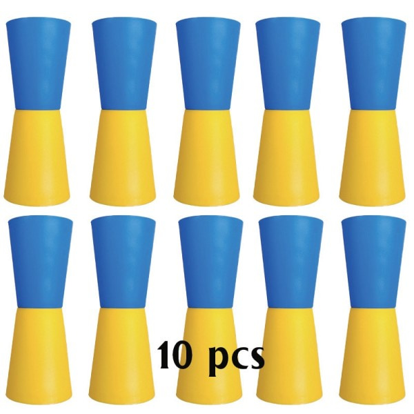 Sjov Flip Cup Shuttle Løb Rugby Agility Reverse Cone Krop Koordination Eksplosiv Træning Plastik