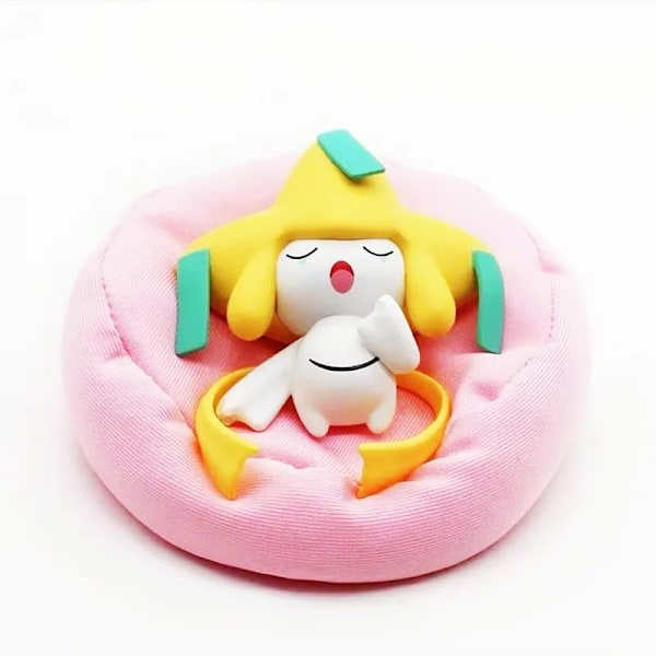 Modell Kit Anime Tecken Figur Starry Dream Pikachu Bulbasaur Serie Bil Position Leksaker Gåvor