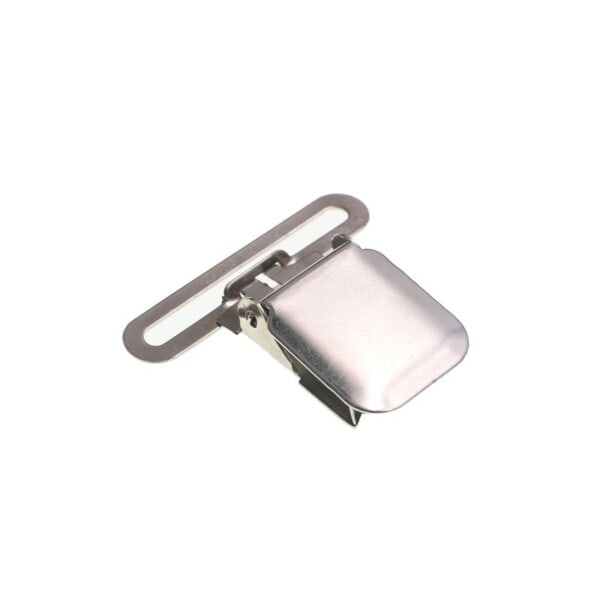 Bæresele klemmer 50 40 mm metall paci smokk bøyle klemmer holdere