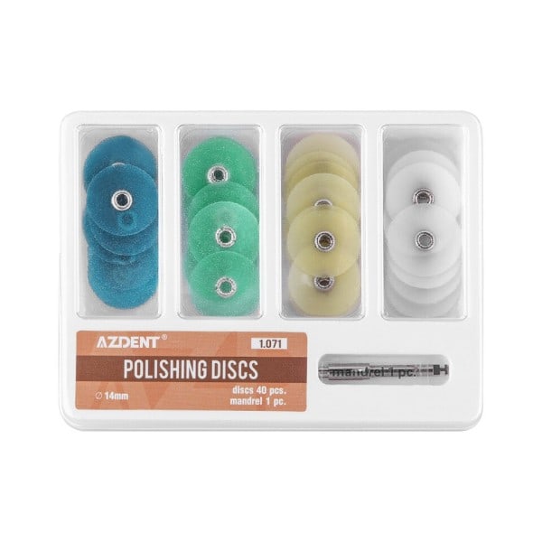 40 stk  dental polering skiver brutto reduksjon konturering dor striper sett