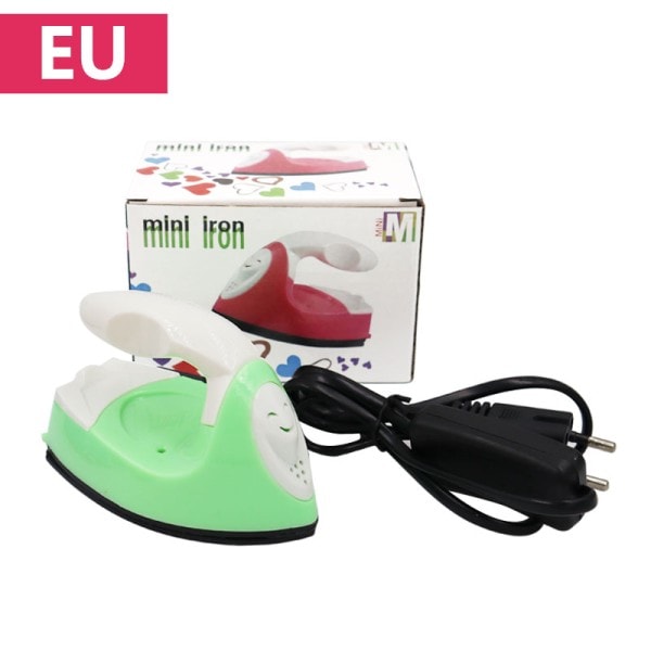 Rejse El Iron Håndholdt Mini Iron Børn Elektrisk Iron Hotfix Applikator
