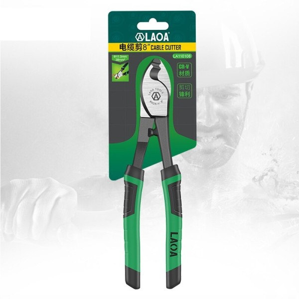 Kabel Cutter CR-V Crimping Tång Bult Skärning Elektrisk Tråd Avskiljare Kombination Multifunktion Handverktyg